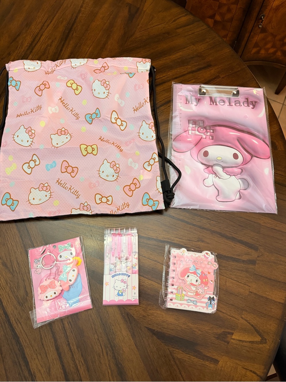 Super Cute Hello Kitty & My Melody Stationery Bundle